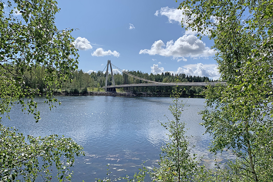 Lundabron, Umeå